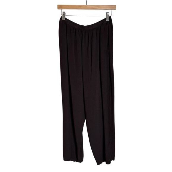 CP Shades San Francisco Brown Knit Pull On Rayon Pants Minimalist Women’s Medium - Picture 10 of 10